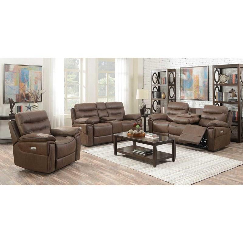 Morgan Power Rocker Fabric Recliner (674322) image 2