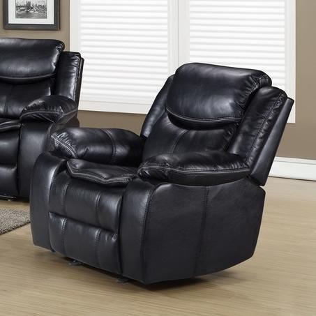 Emerson Rocker Leather Air Recliner (665042) image 1
