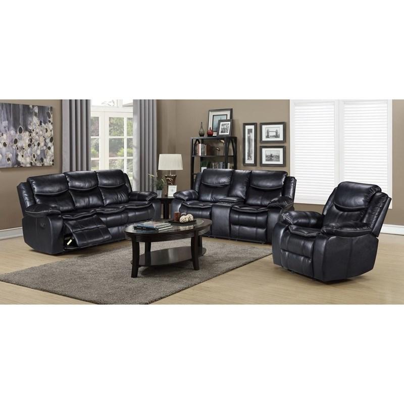 Emerson Rocker Leather Air Recliner (665042) image 2