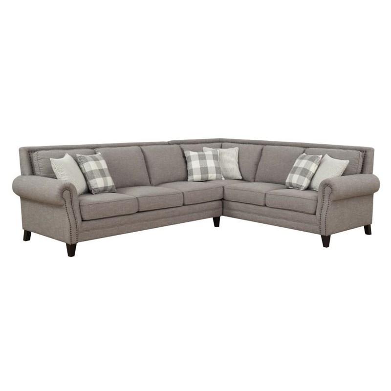 Emerald Home Furnishings Willow Creek U4120-11-12-13A-K 2 pc Sectional