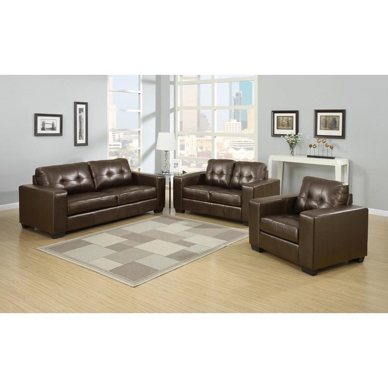 Sedona Stationary Bonded Leather Sofa (591320) image 2