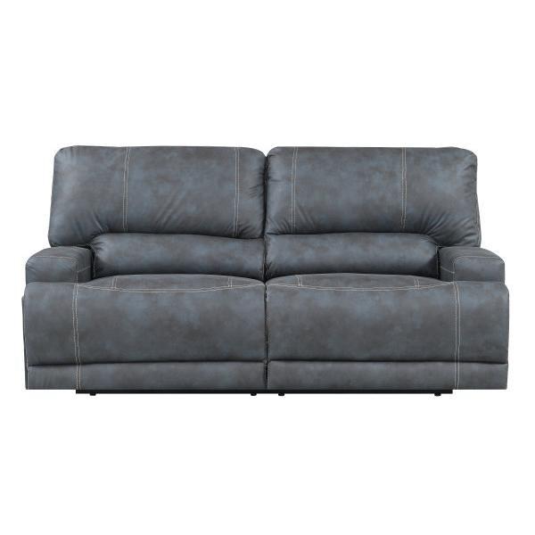 Emerald Home Furnishings Highland U8058-18-04 Power Reclining Sofa - Gray