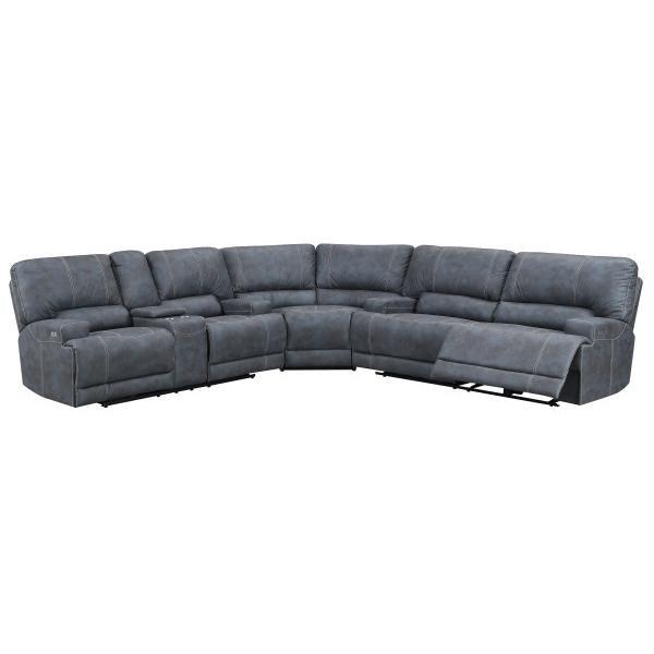 Emerald Home Furnishings Highland U8058-18-21-13-04-K Sectional - Gray