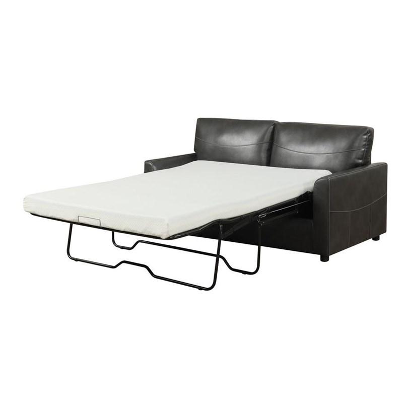 Emerald Home Furnishings Slumber U3215-50-23 Queen 5/0 Sleeper - Charcoal