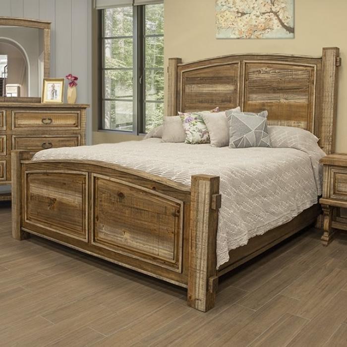 International Furniture Direct Marquez IFD4351 Queen Panel Bed