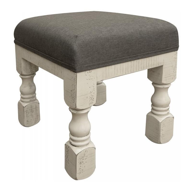 International Furniture Direct Stone IFD4691VANST Stool