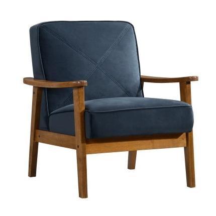 Emerald Home Furnishings Vance U3222-05-14 Accent Chair - Navy Blue