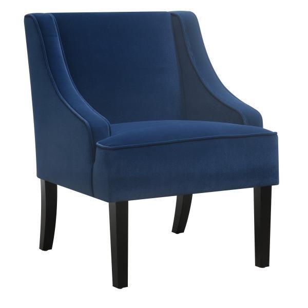 Emerald Home Furnishings Alyce U3316-05-14 Accent Chair - Navy Blue