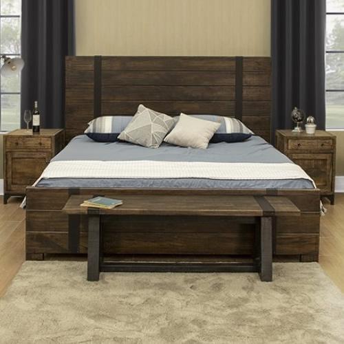 International Furniture Direct Urban Art IFD5202 King Bed