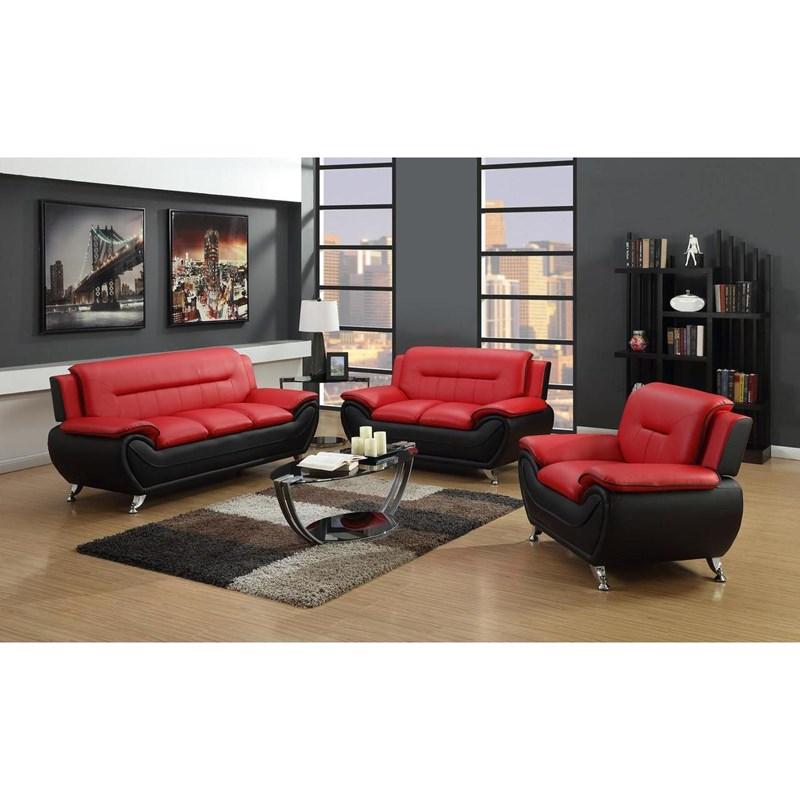 Metro Stationary Polyurethane Sofa (531410) image 2