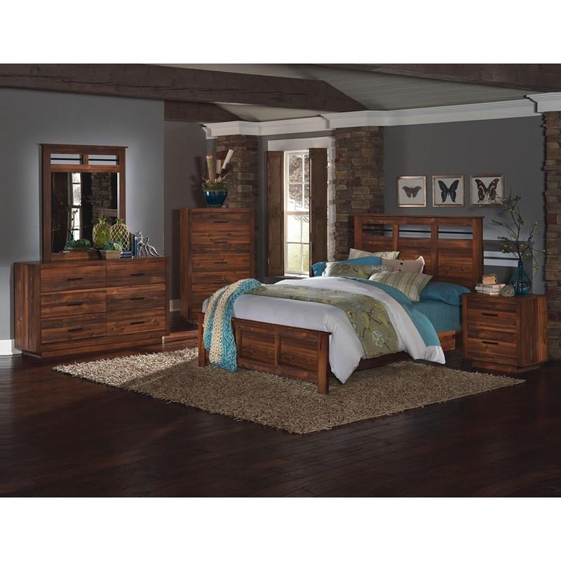 Large Picture of Perdue Woodworks Cypress Grove 35606/35022 Dresser with Mirror