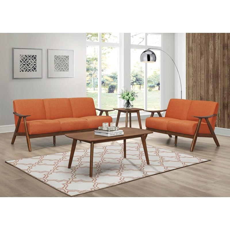 Large Picture of Homelegance Damala 1138RN-2 Love Seat