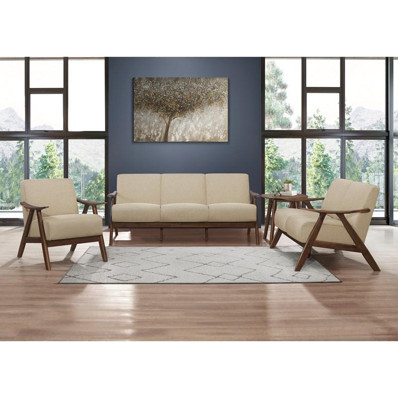 Large Picture of Homelegance Damala 1138BR-3 Sofa
