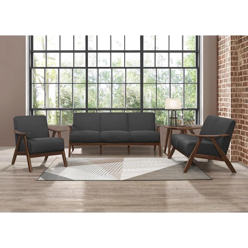 Large Picture of Homelegance Damala 1138DG-3 Sofa