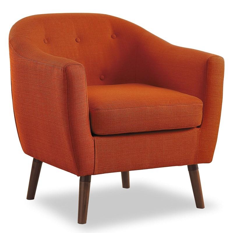 Large Picture of Homelegance Lucille 1192RN Accent Chair
