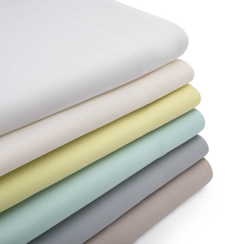 Large Picture of Malouf Rayon Bamboo Bed Sheet Set - Driftwood (Split Queen)