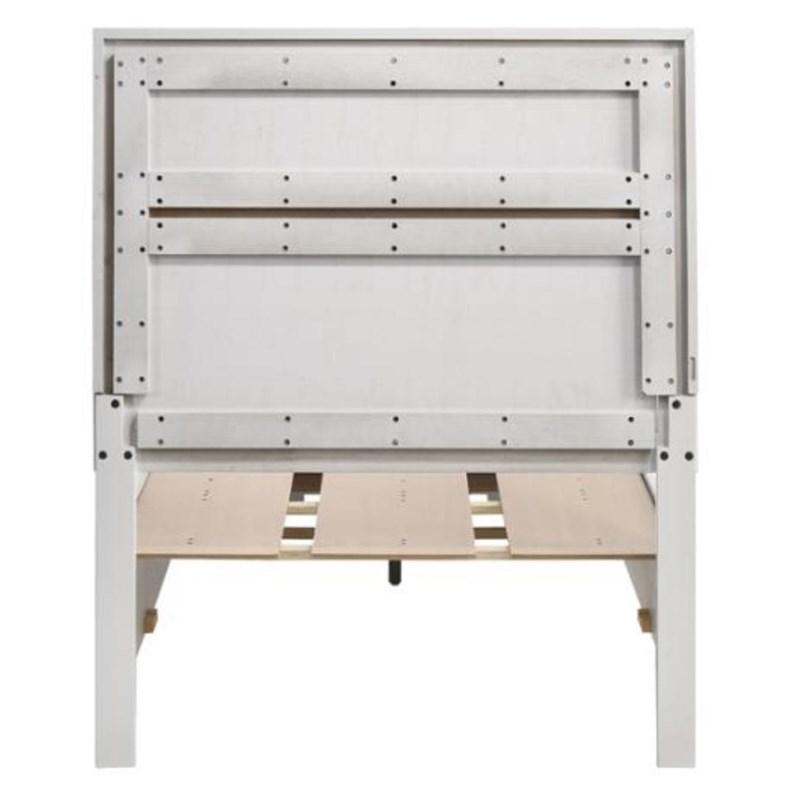 Large Picture of Coaster Furniture Miranda 205111T 51-inch Wood Twin Storage Panel Bed - White