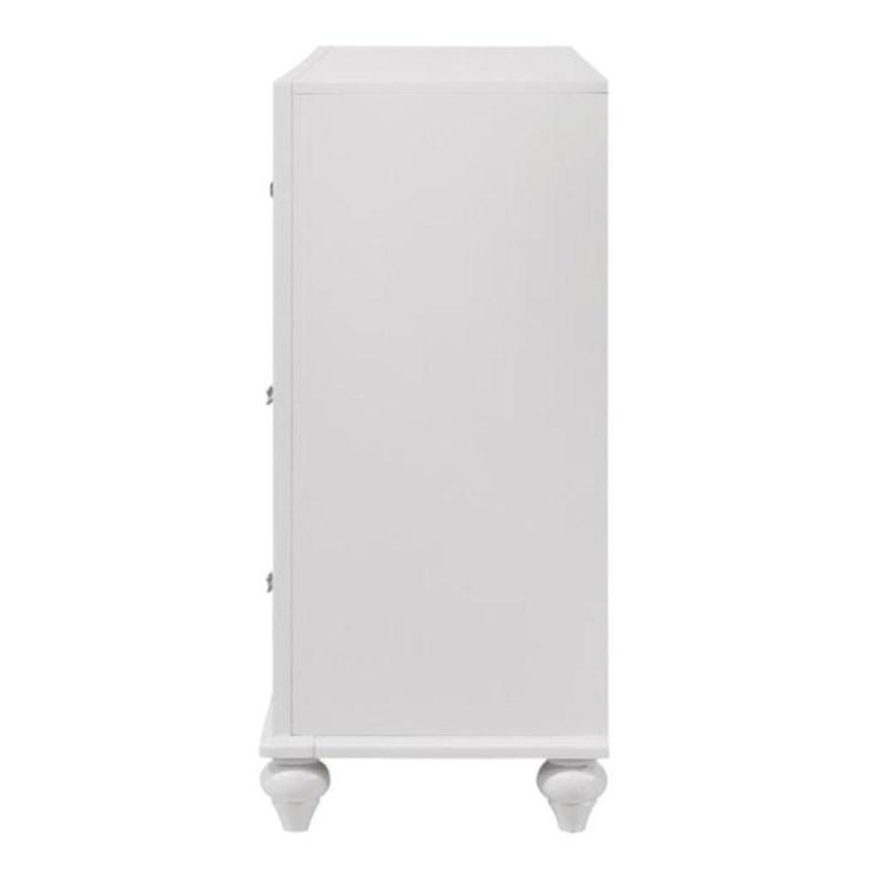 Large Picture of Coaster Furniture Barzini 205893 7-Drawer Dresser - White