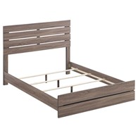 Coaster Furniture Brantford 207041KE Wood Eastern King Panel Bed - Barrel Oak (Beds - King)