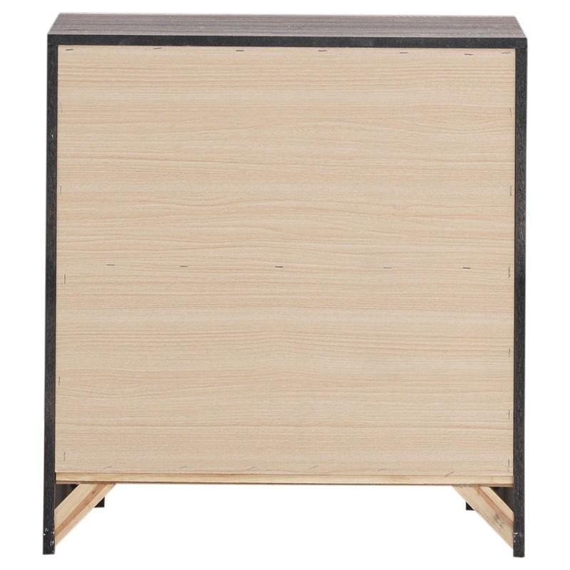 Large Picture of Coaster Furniture Brantford 207042 2-Drawer Nightstand - Barrel Oak