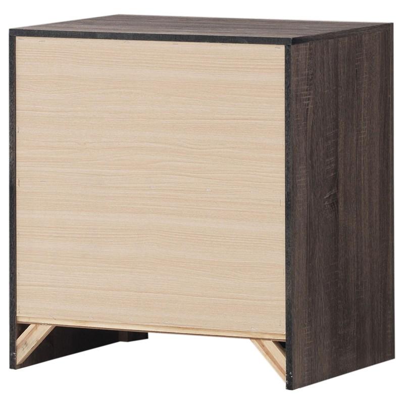 Large Picture of Coaster Furniture Brantford 207042 2-Drawer Nightstand - Barrel Oak