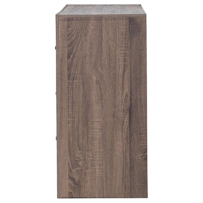 Large Picture of Coaster Furniture Brantford 207043 6-Drawer Dresser - Barrel Oak