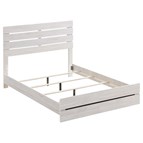 Coaster Furniture Brantford 207051KE Wood Eastern King Panel Bed - Coastal White