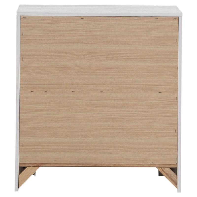 Large Picture of Coaster Furniture Brantford 207052 2-Drawer Nightstand - Coastal White