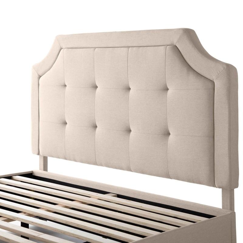 Malouf Carlisle Upholstered Headboard - Oat (Twin)