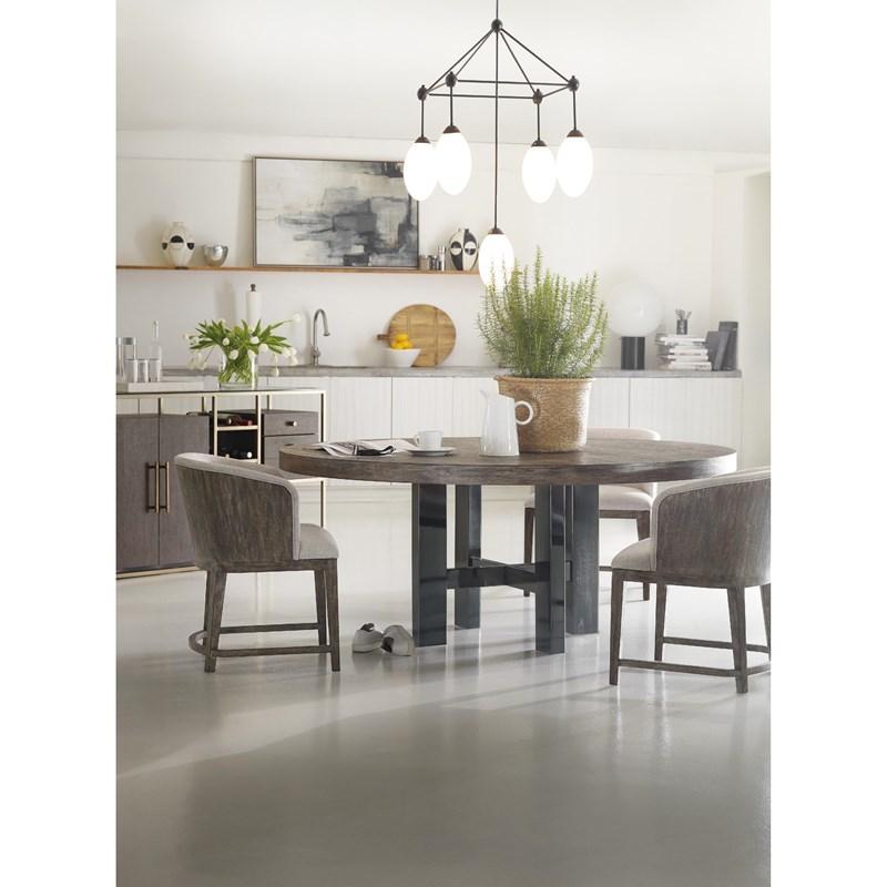 Large Picture of Hooker Furniture 1600-75211-MWD Curata 72in Round Dining Table