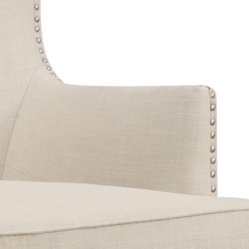 Large Picture of Elements International Kori Accent Chair - Heirloom Natural