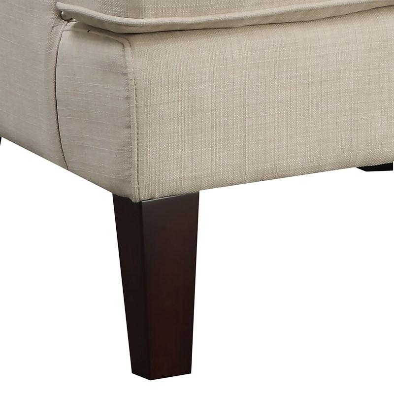 Large Picture of Elements International Kori Accent Chair - Heirloom Natural