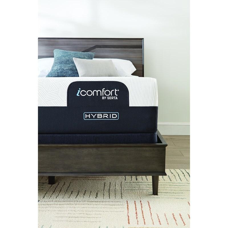 Large Picture of Serta CF3000 Medium Hybrid Mattress Set (Queen)