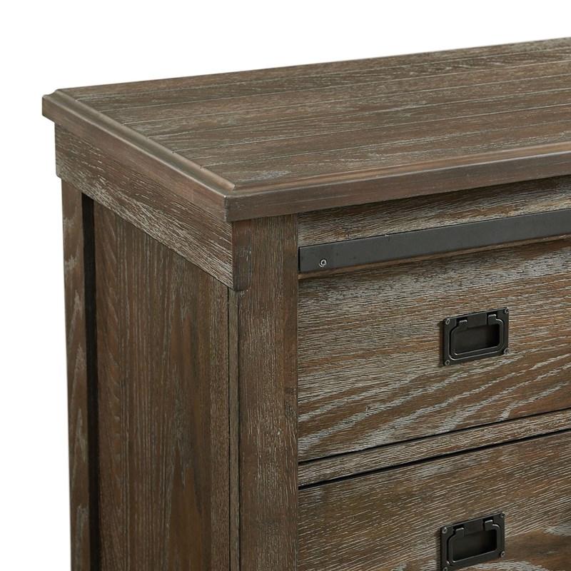 Large Picture of Elements International Scott SC300CH Gentlemen's Chest - Walnut
