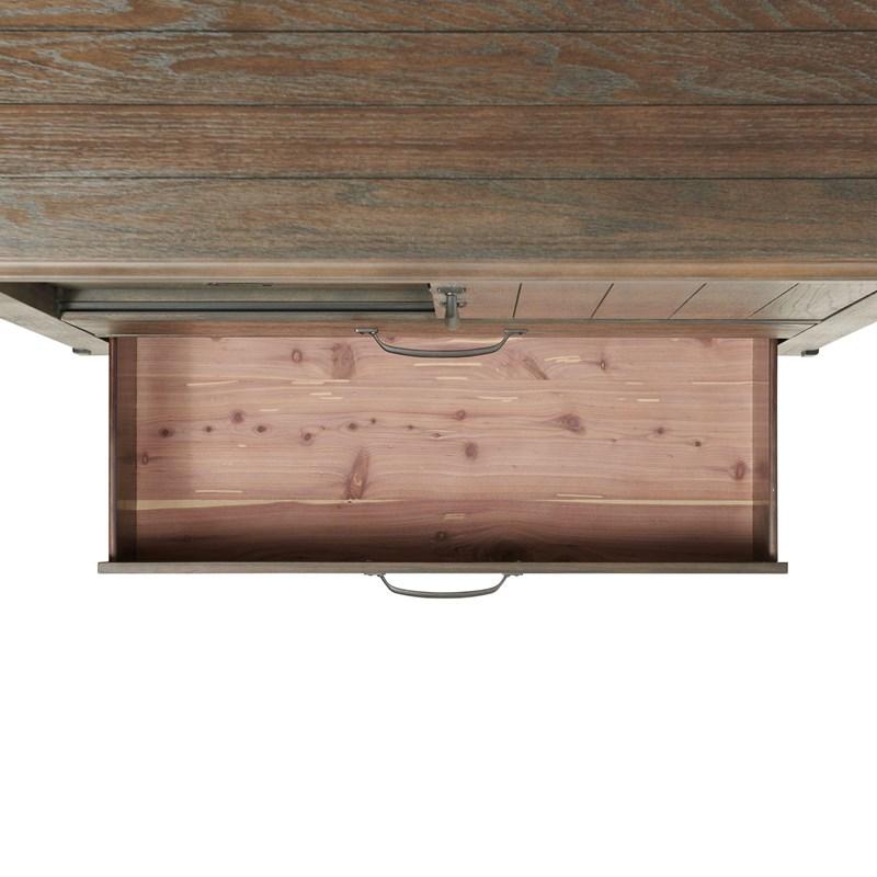 Large Picture of Elements International Scott SC300CH Gentlemen's Chest - Walnut