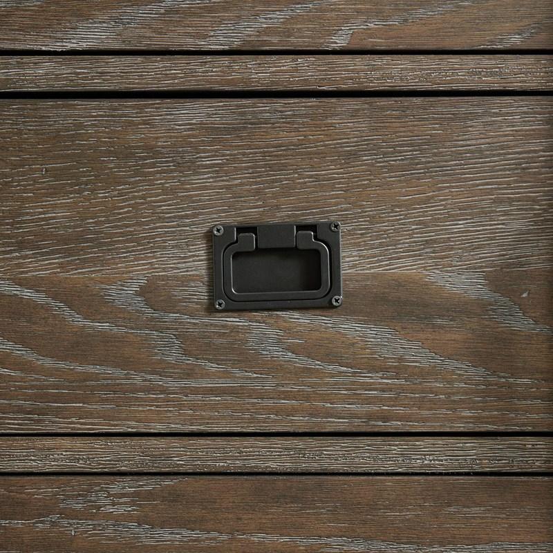 Large Picture of Elements International Scott SC300CH Gentlemen's Chest - Walnut