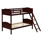 Coaster Furniture Littletown 405053BRN Twin over Twin Bunk Bed