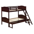 Coaster Furniture Littletown 405054BRN Twin over Full Bunk Bed