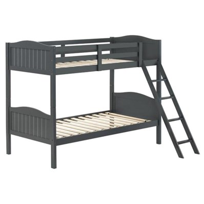 Coaster Furniture Littletown 405053GRY Twin over Twin Bunk Bed