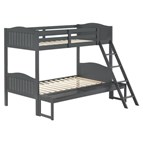 Coaster Furniture Littletown 405054GRY Twin over Full Bunk Bed
