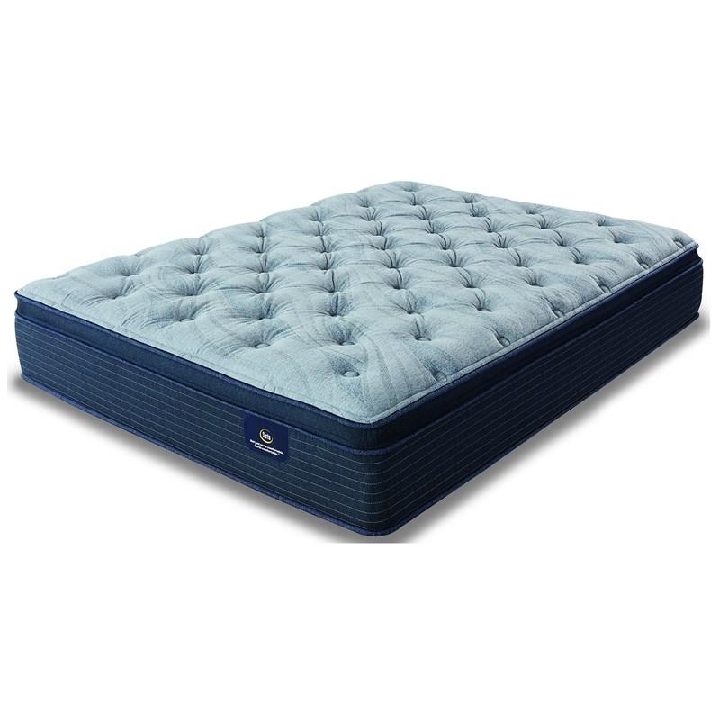 Large Picture of Serta Grandmere Plush Pillow Top Mattress Set (Queen)