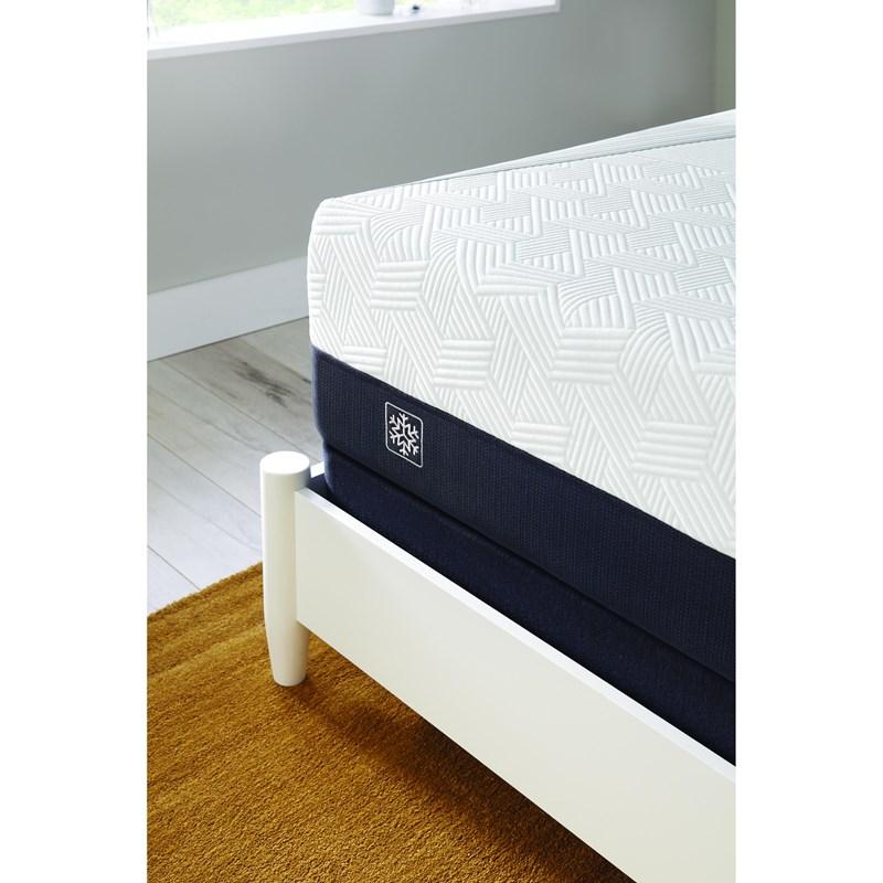 Large Picture of Serta CF1000 Medium Hybrid Mattress Set (Twin)