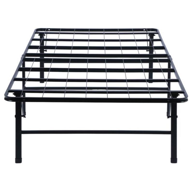 Large Picture of Coaster Furniture Mabel 305957KE Metal Eastern King Mattress Support Platform Bed - Black