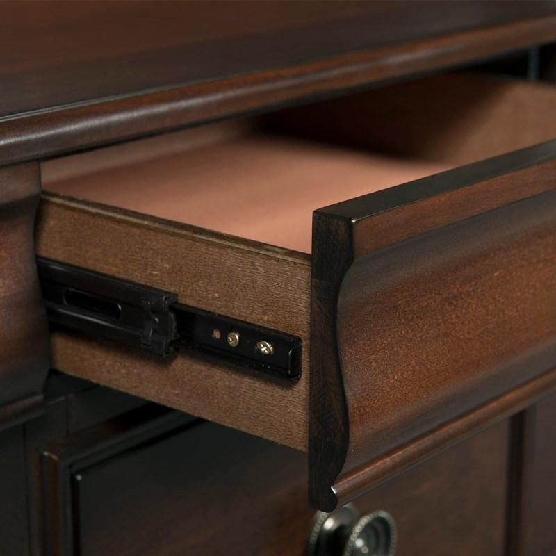 Large Picture of Elements International Cameron CM750DR Dresser - Cherry