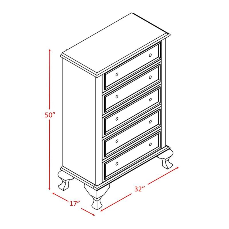 Large Picture of Elements International Jesse JS700CH Chest