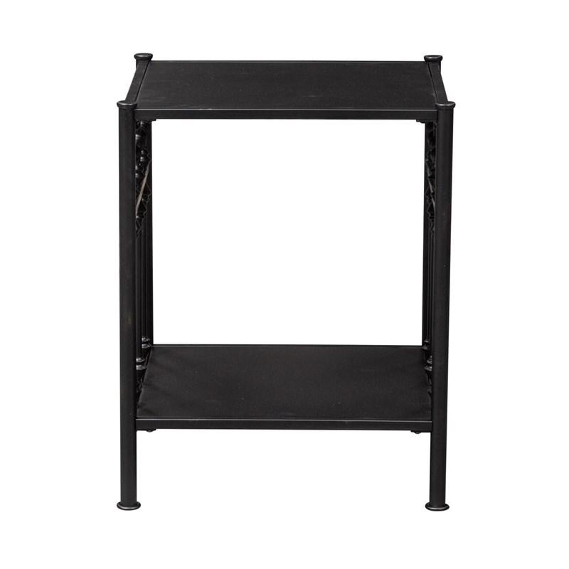 Large Picture of Liberty Furniture Industries Inc. Vintage Series 179-BR61 Open Nightstand - Black