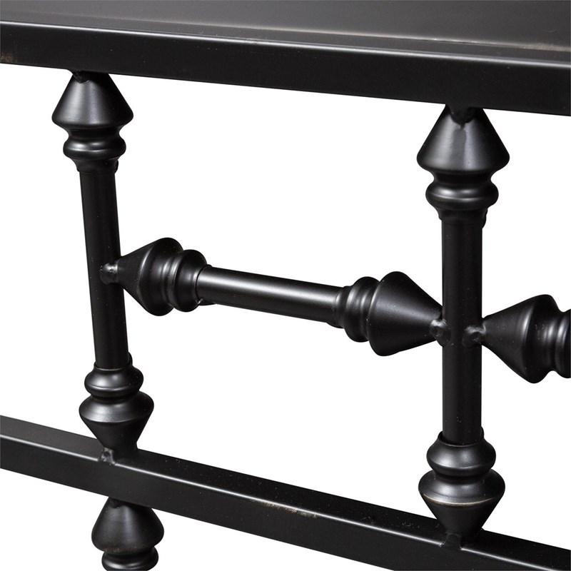 Large Picture of Liberty Furniture Industries Inc. Vintage Series 179-BR61 Open Nightstand - Black