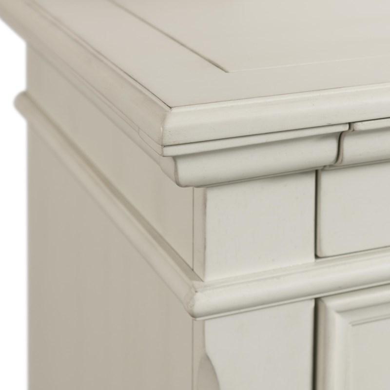 Large Picture of Elements International Slater SR600DR Dresser - White