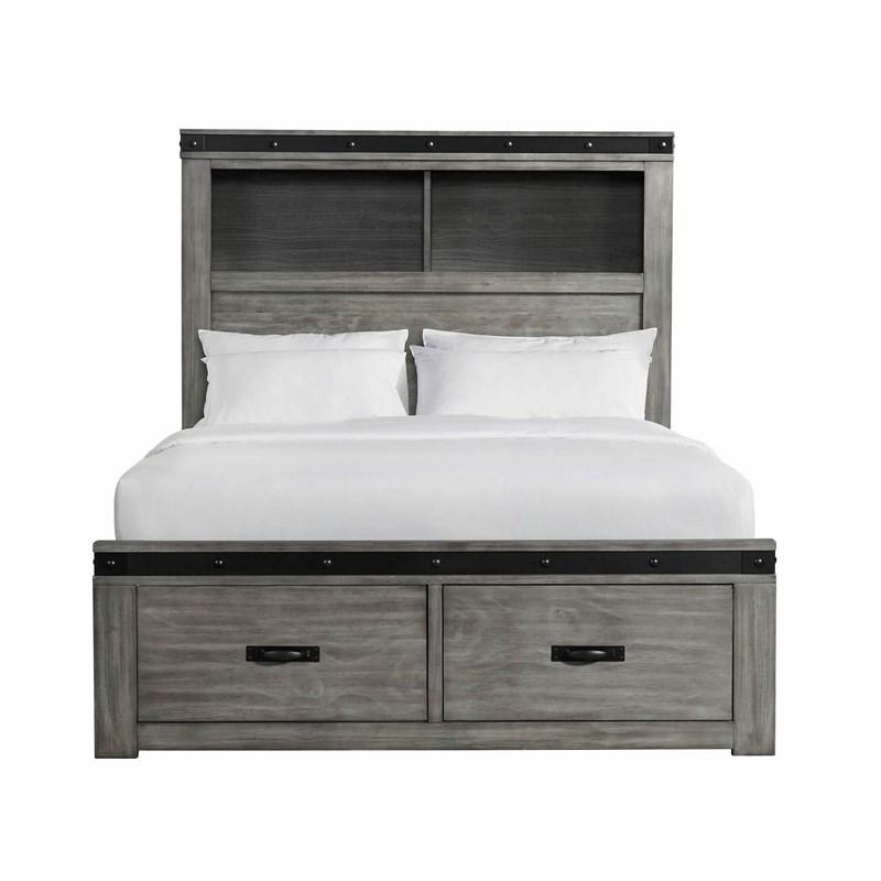 Large Picture of Elements International Wade Youth WE650FB Full Platform Storage Bed