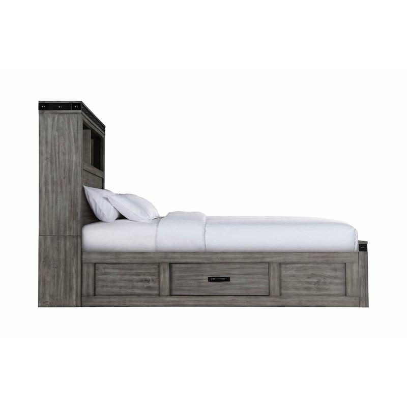 Large Picture of Elements International Wade Youth WE650FB Full Platform Storage Bed